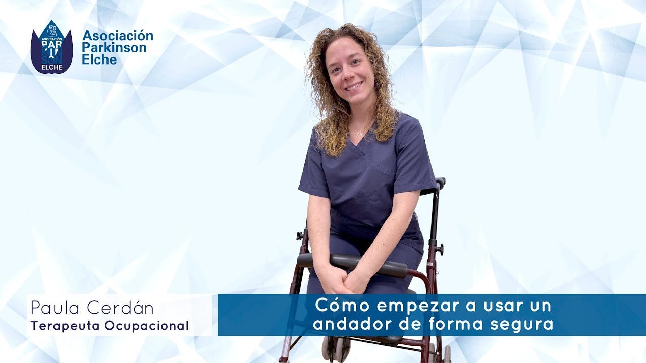 Cómo empezar a usar un andador de forma segura en enfermedad de párkinson