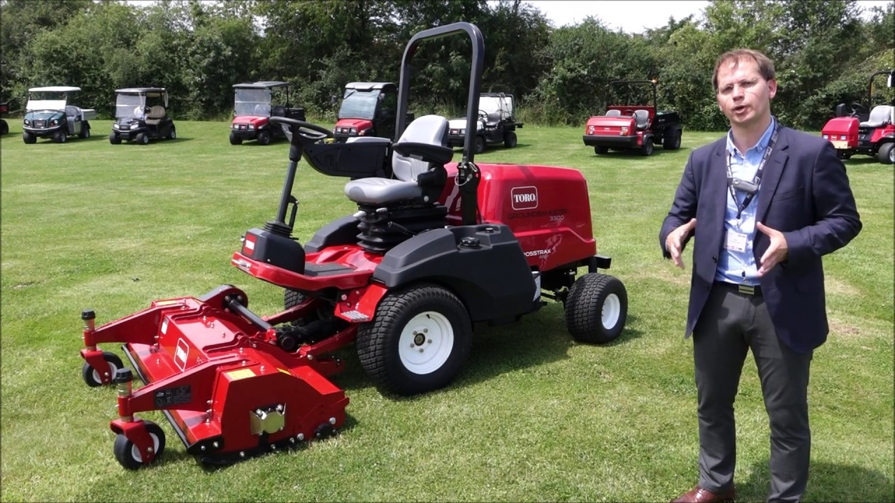 SOLVERT : Anthony NADALIN, présentation TORO Groundsmaster 3300, nouvelle tondeuse rotative frontale