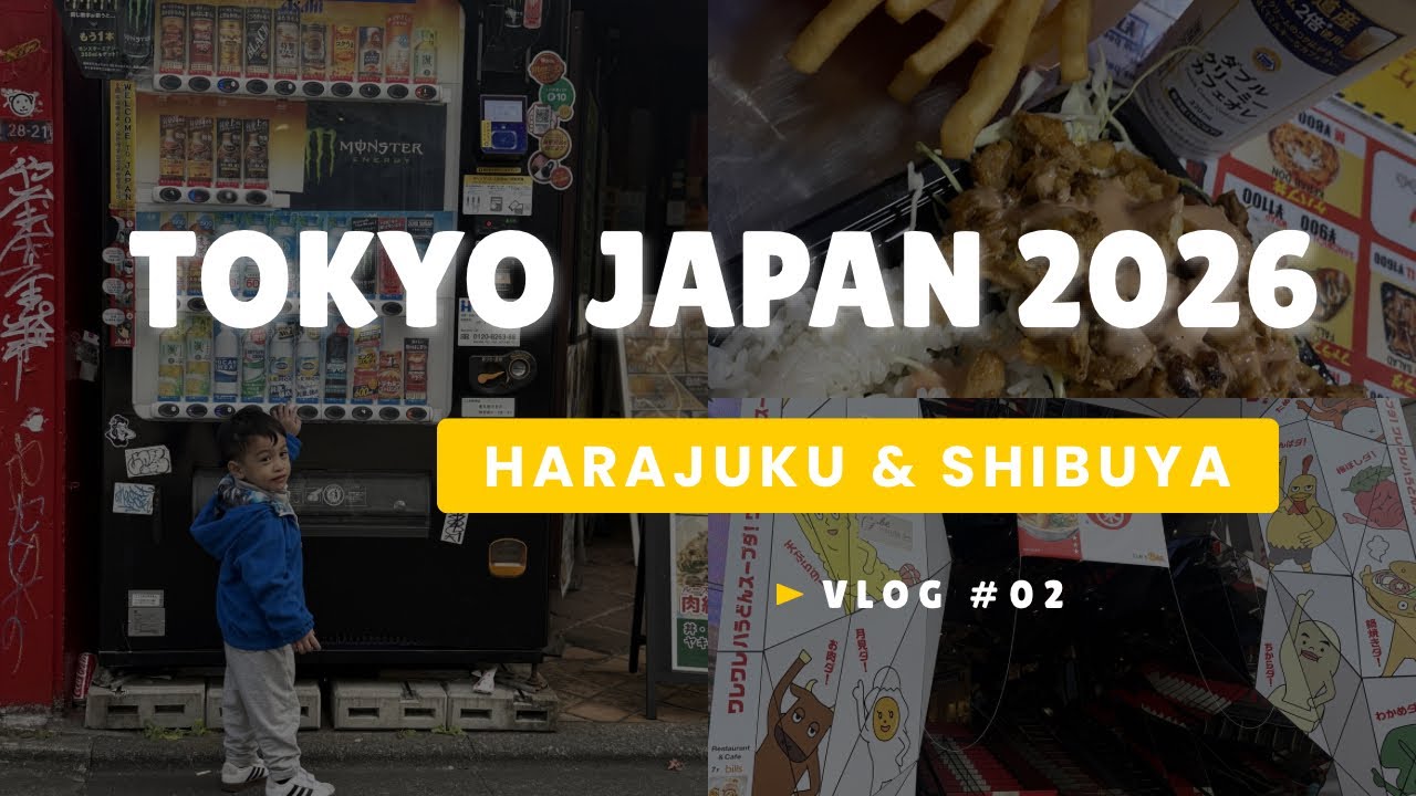 JAPAN 2026 | Winter Season January | Harajuku & Shibuya | Episode 2 