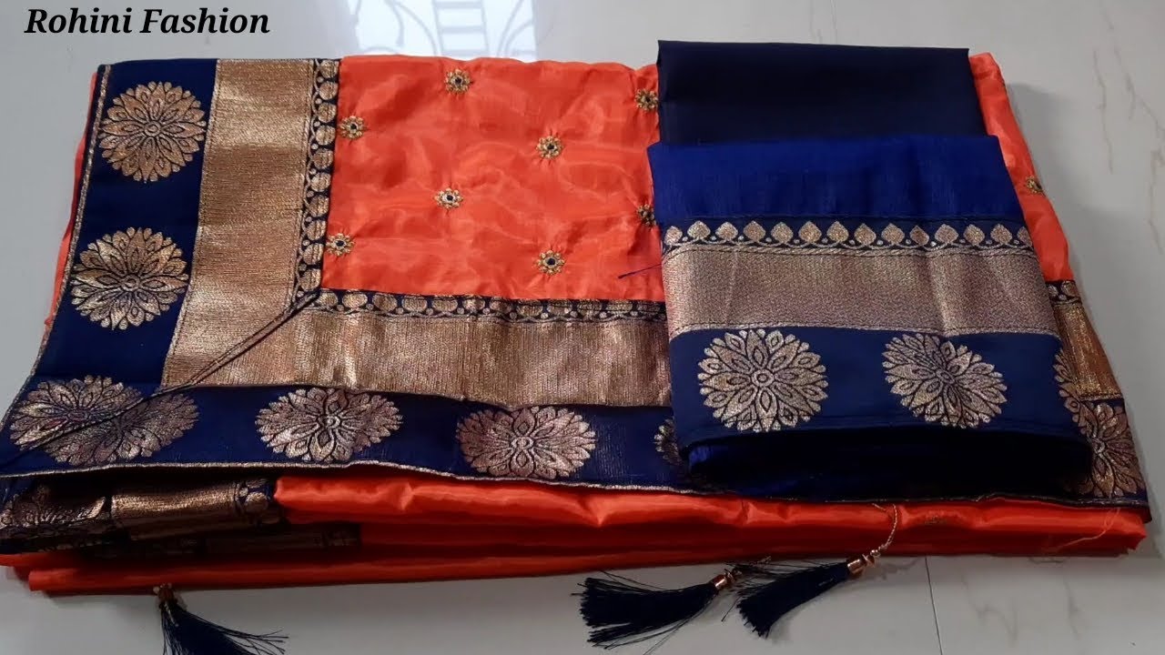 Beautiful patchwork blouse back neck design|cutting and stitching back neck