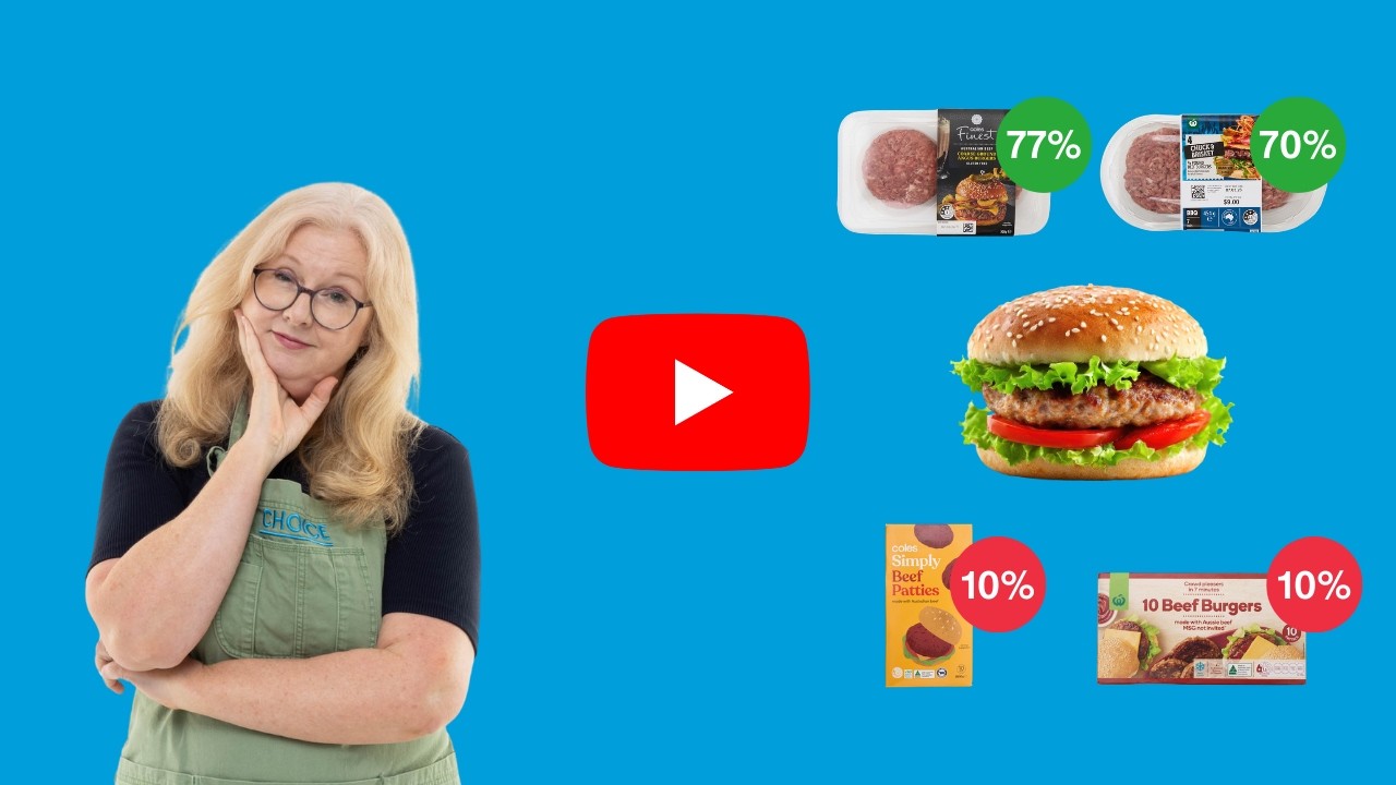 Самые вкусные котлеты из говядины для бургеров в супермаркетах: Coles, Woolworths, Aldi и другие.