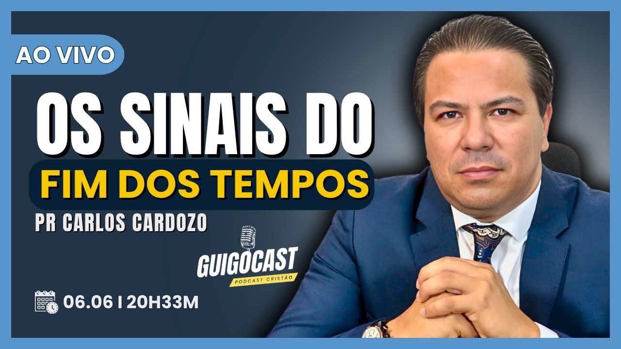 PASTOR REVELA OS SINAIS DO FIM DOS TEMPOS