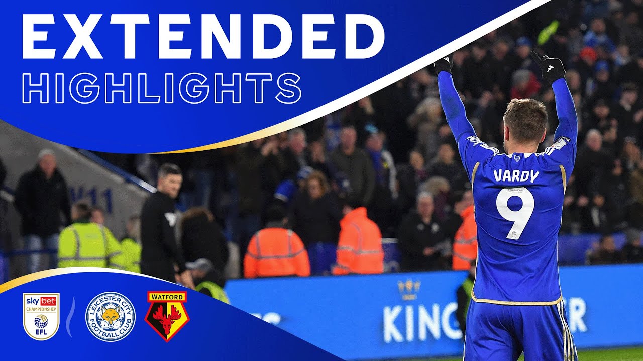 Vardy Magic Beats Hornets 🪄 | Leicester City 2 Watford 0