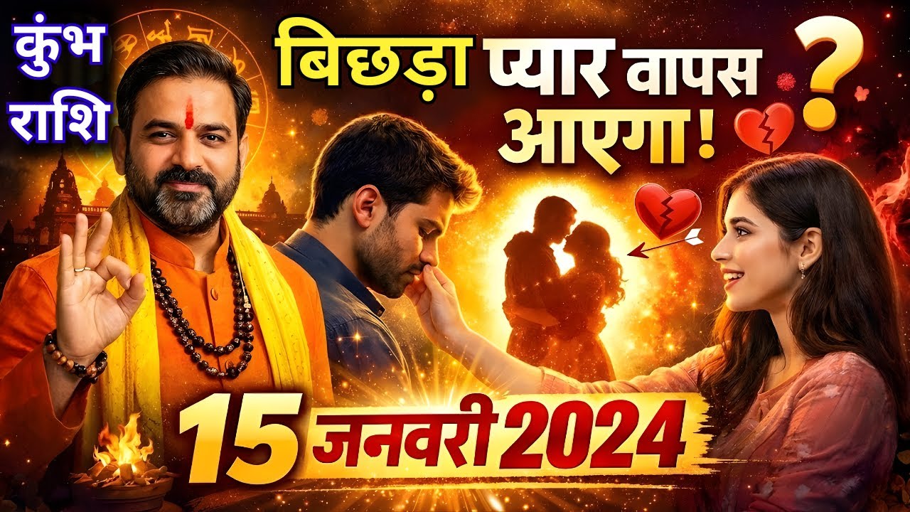 कुंभ राशि: मकर संक्रांति के दिन बिछड़ा हुआ प्यार वापस आएगा! तिल-गुड़ की तरह मीठे हो जाएंगे रिश्ते!
