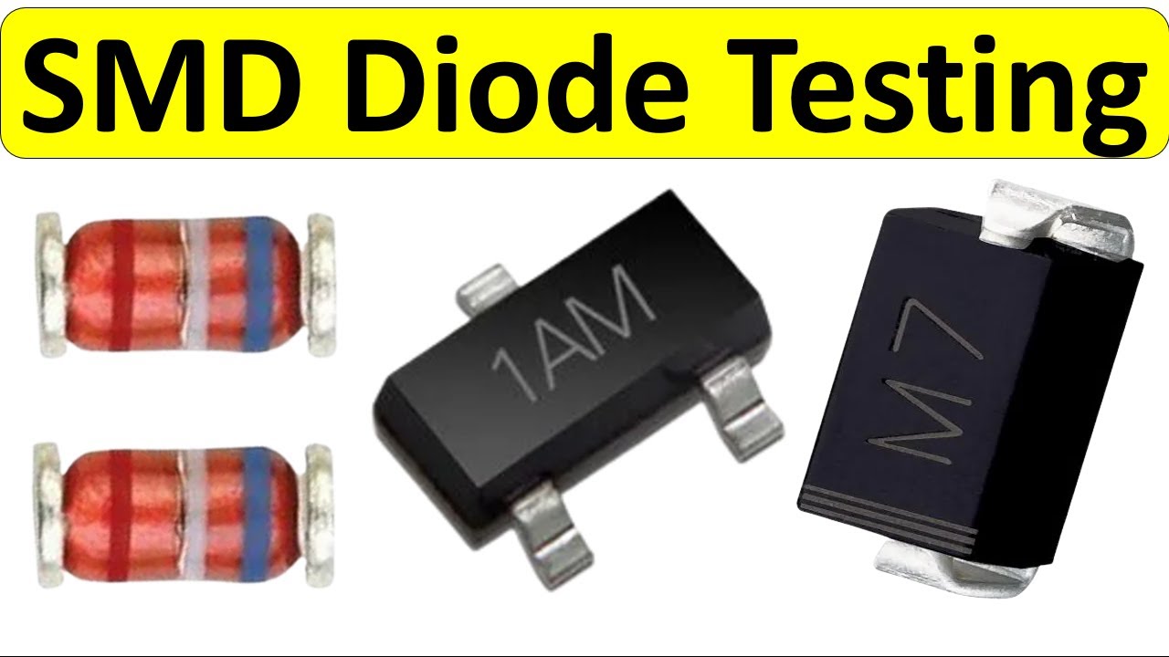 Тестирование SMD-диодов с помощью мультиметра