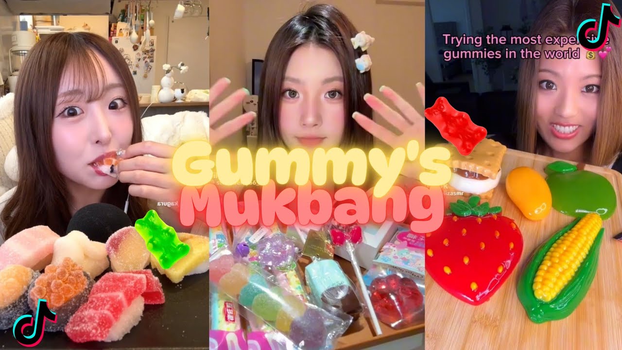 GUMMY'S MUKBANG COMPILATION!!!🥭🍭