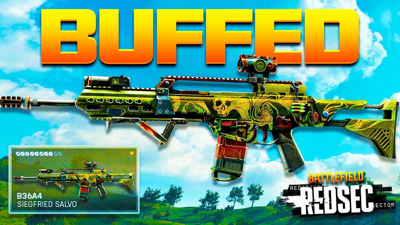 They BUFFED the B36A4.. Now It’s Absolutely INSANE in Battlefield 6 RedSec