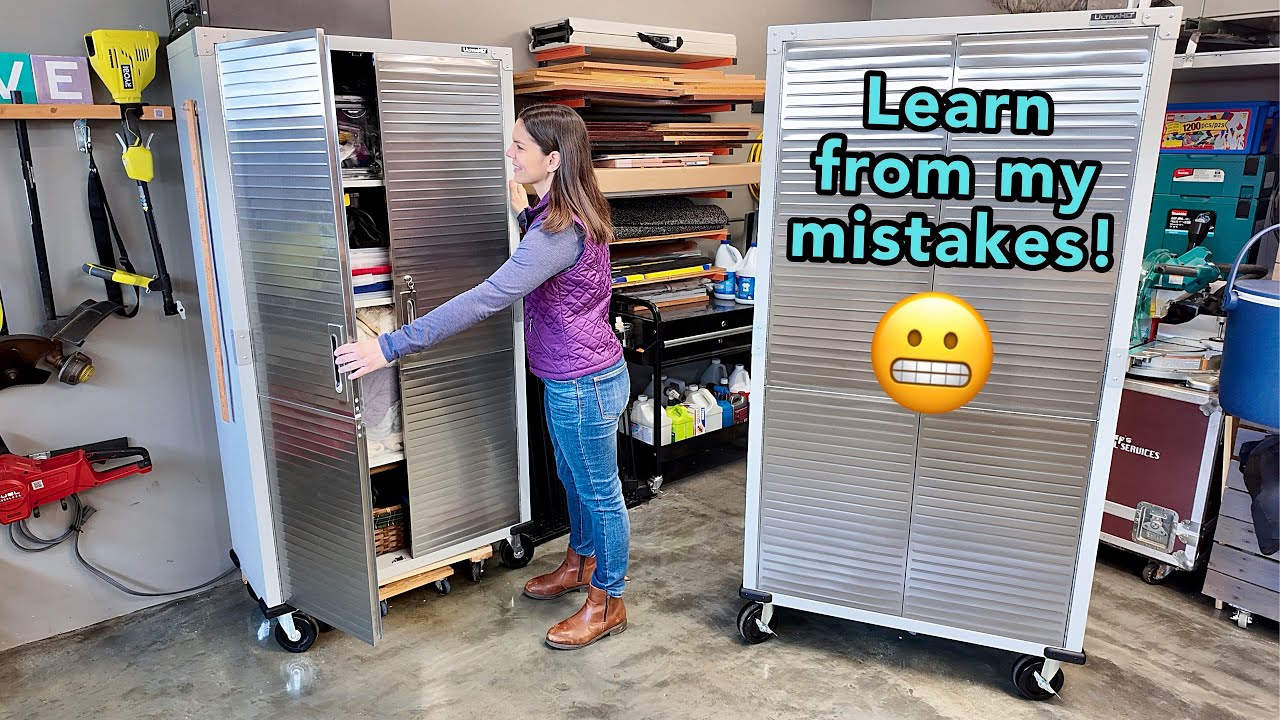 How to Assemble Seville Garage Storage Cabinet on Wheels