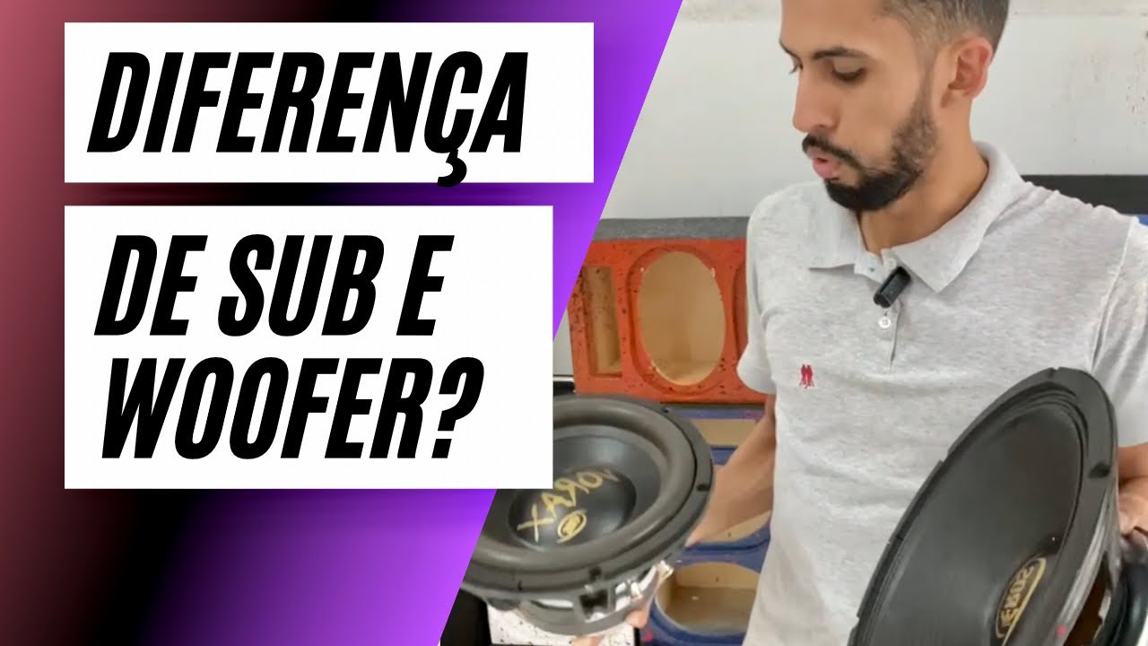 SUB OU CONE SECO - O QUE MUDA DE UM FALANTE PRO OUTRO?