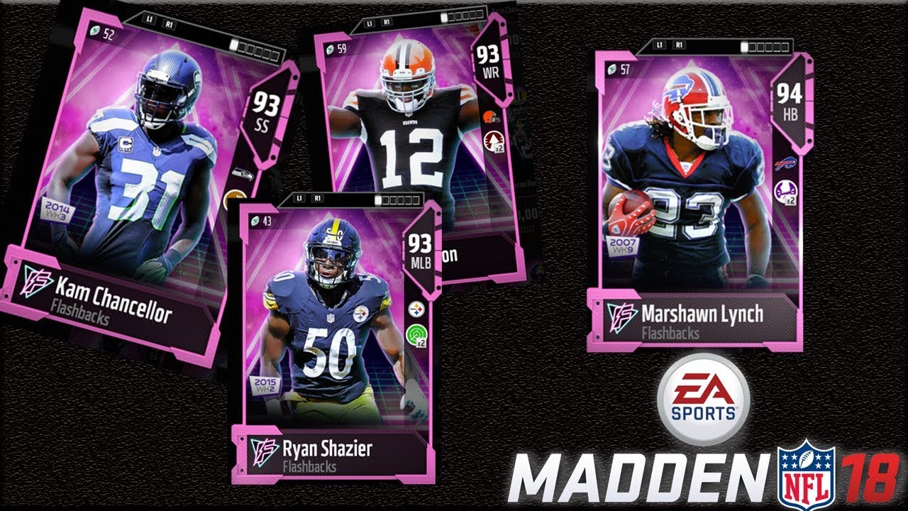 NEW FLASHBACK PLAYERS!!!  | MADDEN 18 ULTIMATE TEAM
