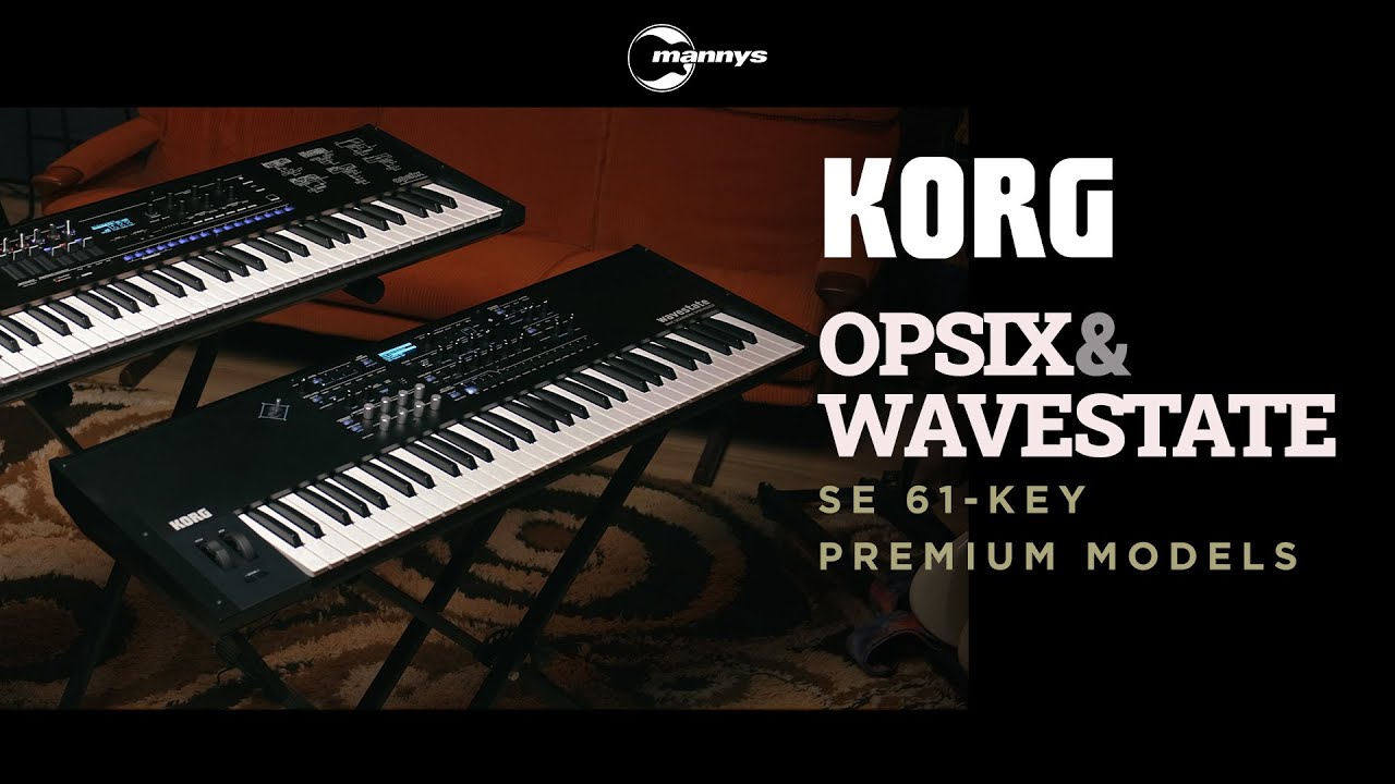 Wavestate & Opsix SE - Korg's Innovative Synths Now in Premium 61-key Models 😍
