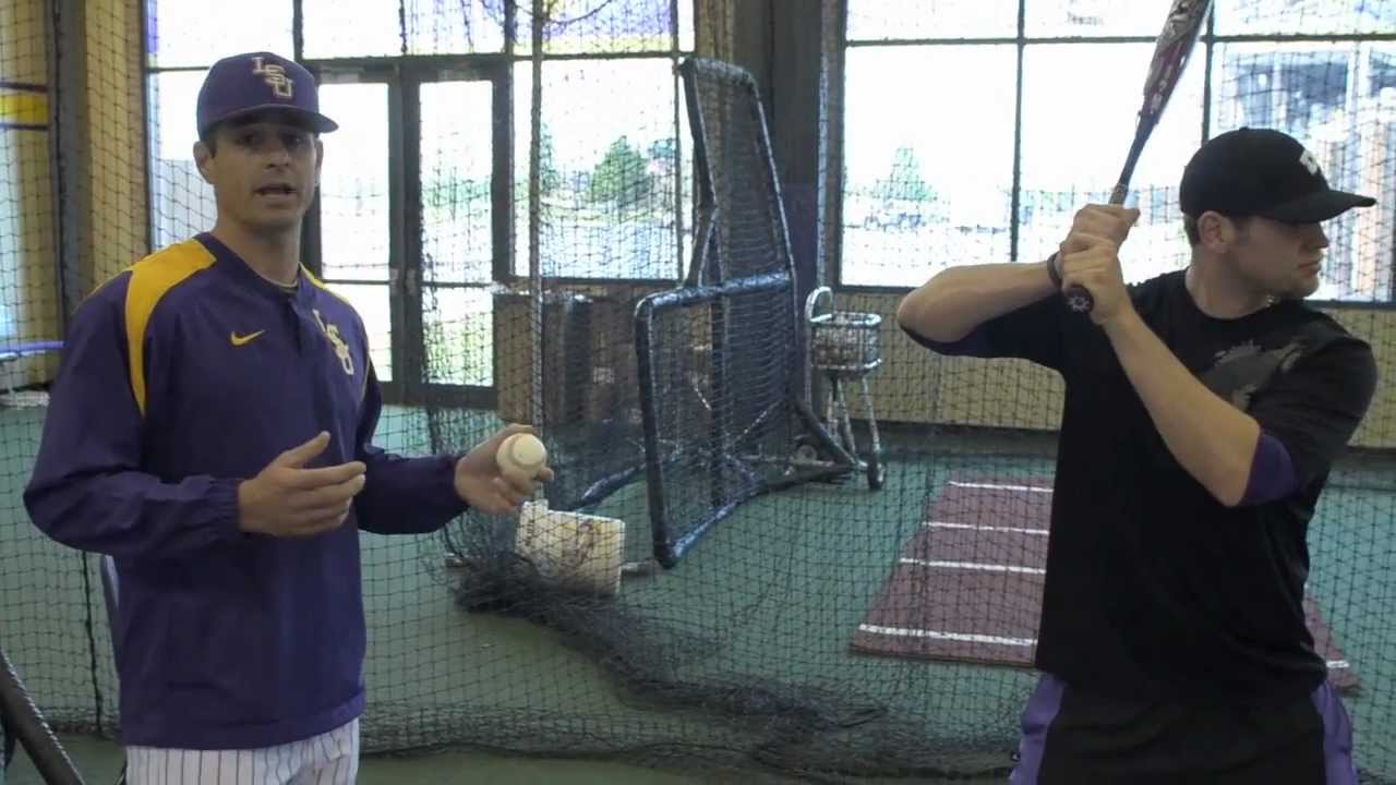DeMarini Drills / Proper Tee Drill Techniques with LSU Baseball