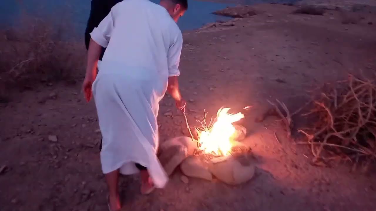 دوزنا تريب واعر في  الطبيعة الخلابة في سد ولجة السلطان