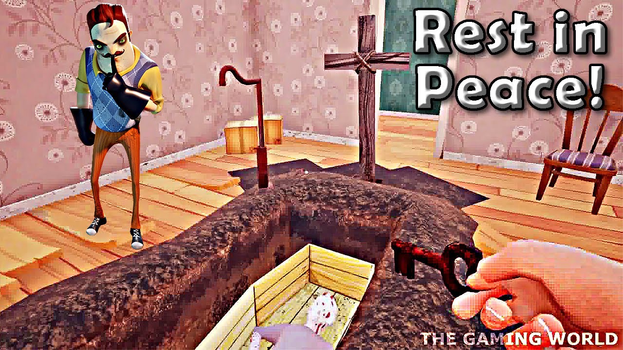 HELLO NEIGHBOR ALPHA 1 REBORN Mod Gameplay Walkthrough