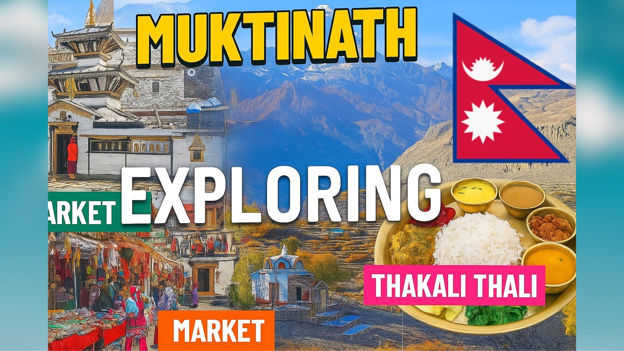 Exploring Muktinath | market & food #muktinath #nepal