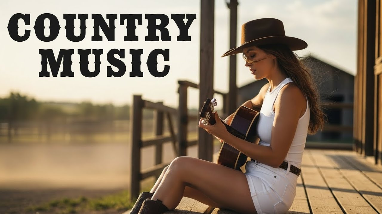 Country Sunset Relaxation | Soft Cowboy Ranch Love Songs
