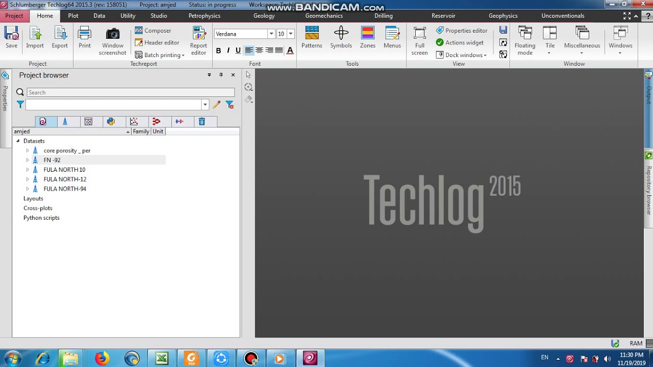 Techlog software (RQI & NPI)