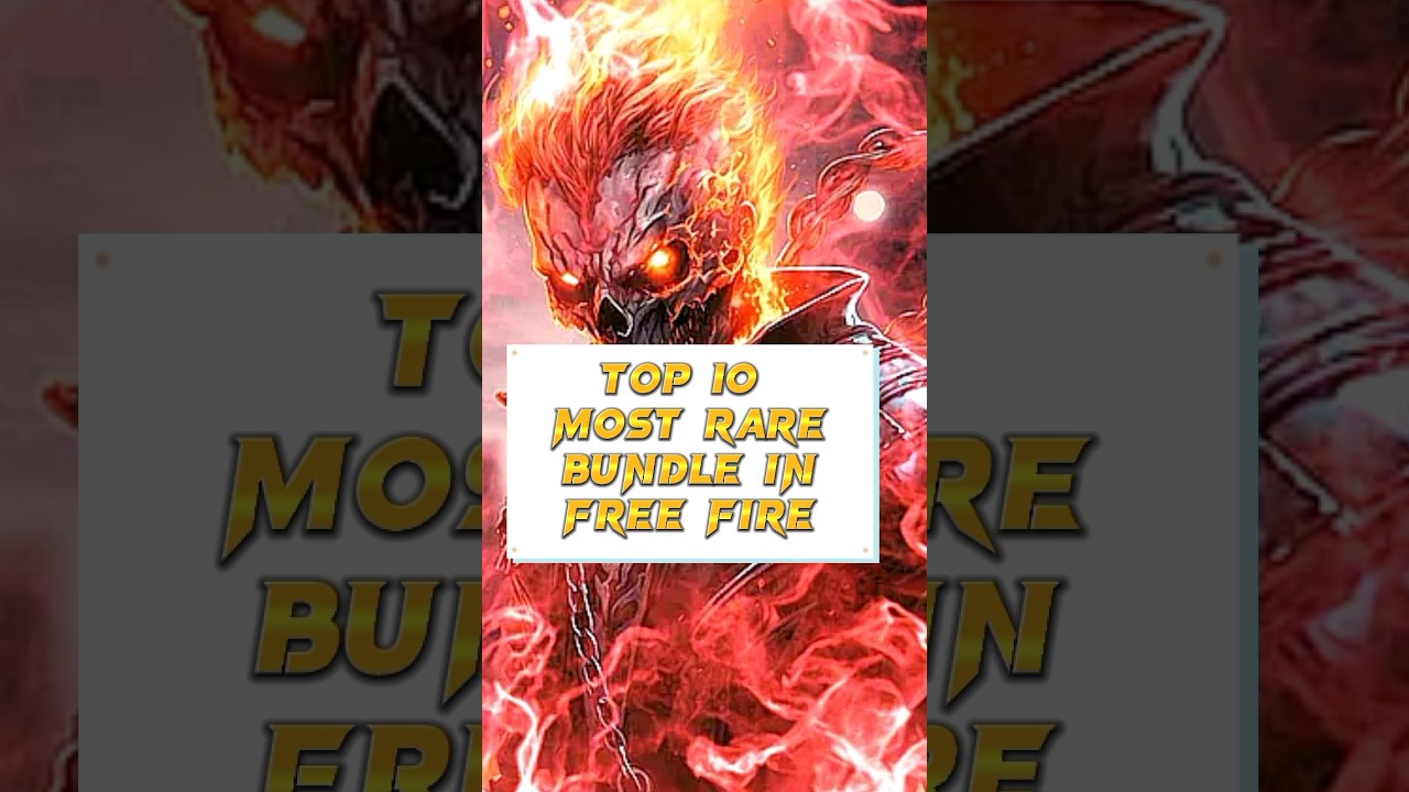 Top 10 Most Rare 🤯 Bundle In FF 2024 #freefire #shorts