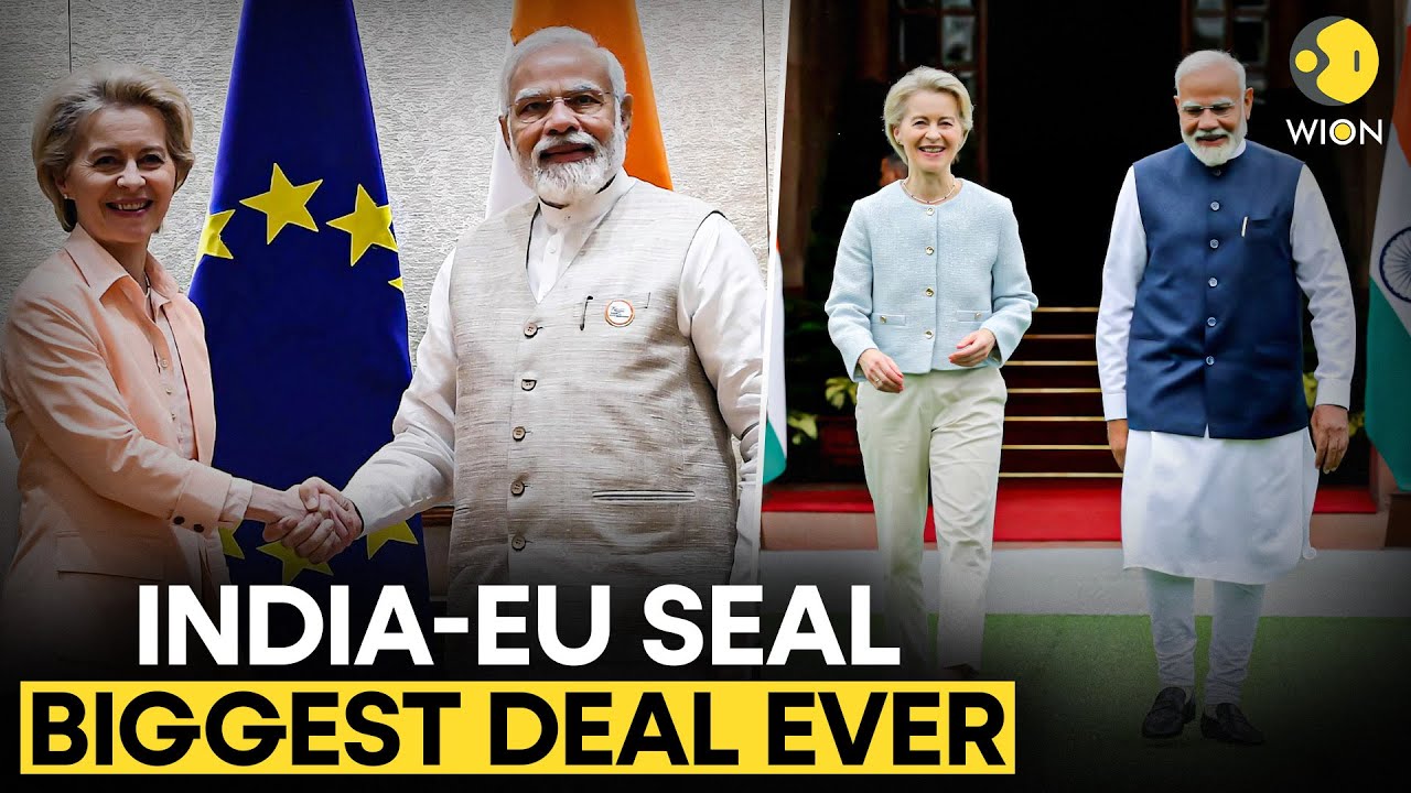 India-EU Summit LIVE: PM Modi, Ursula & Antonio Seal 