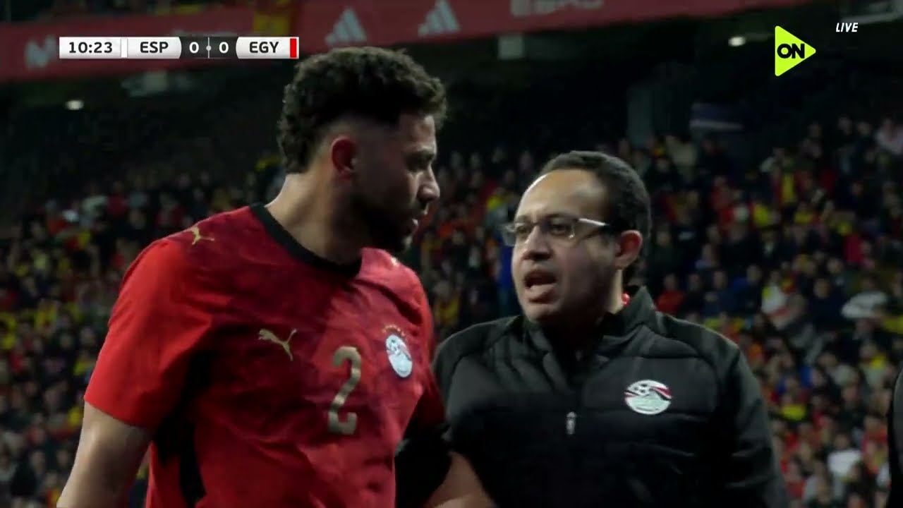 مباراة مصر وإسبانيا 0/0 مباراة ودية دولية بتعليق محمد الكواليني