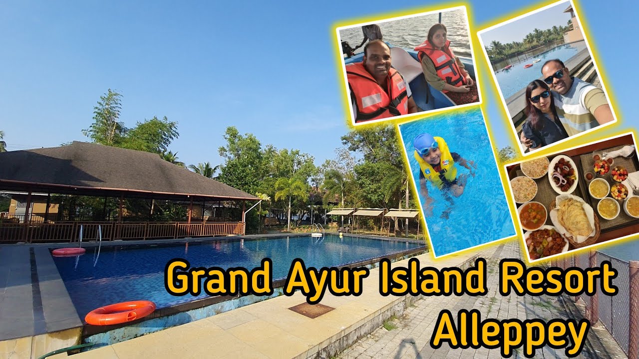 Grand Ayur Island Resort,Alleppey #swimmingpool #resort #alleppey #familyvlog #familystay #2024