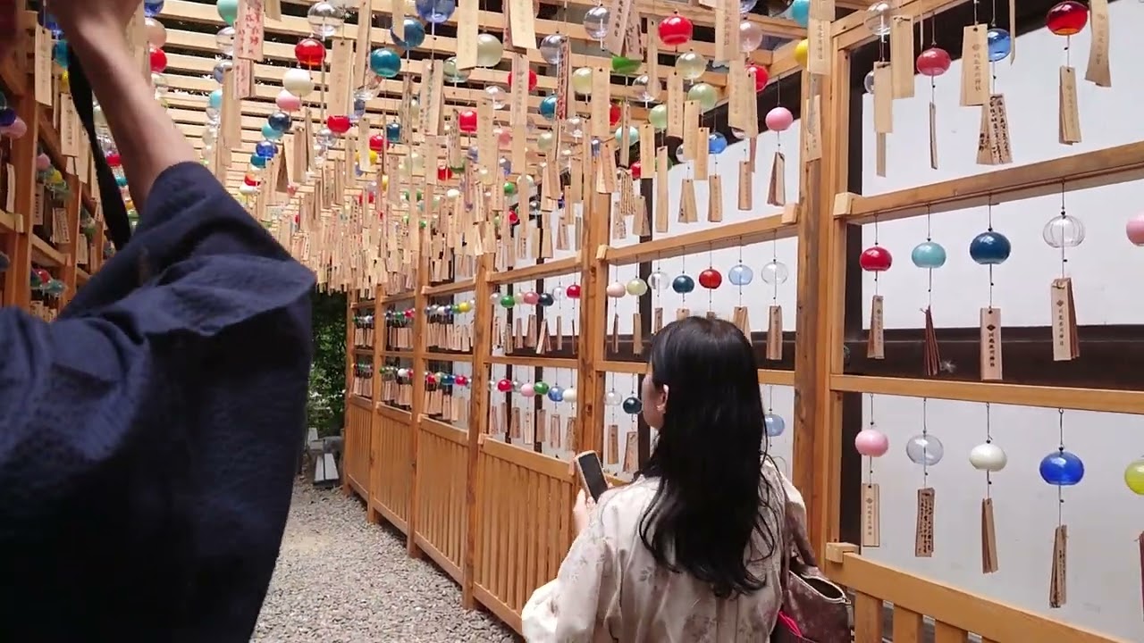 川越氷川神社  縁むすび風鈴 2023夏 Kawagoe Walk