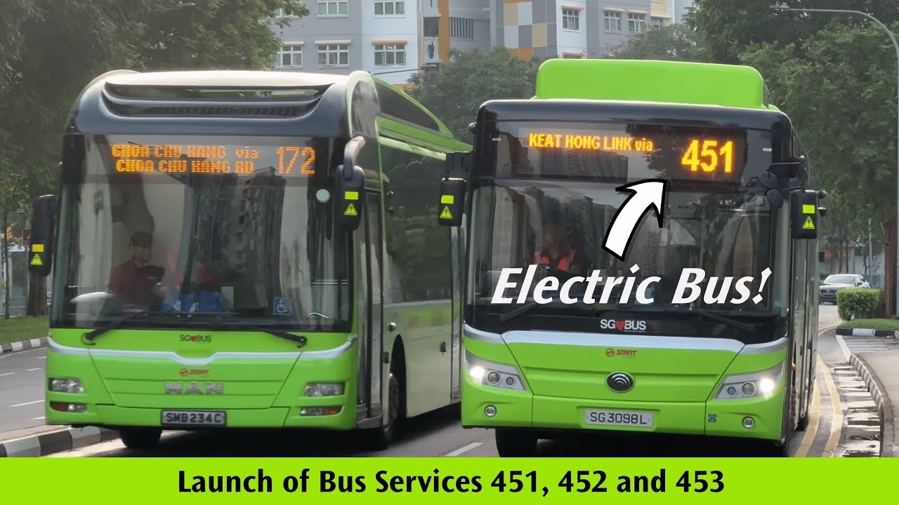 Launch of Bus Services 451, 452 and 453