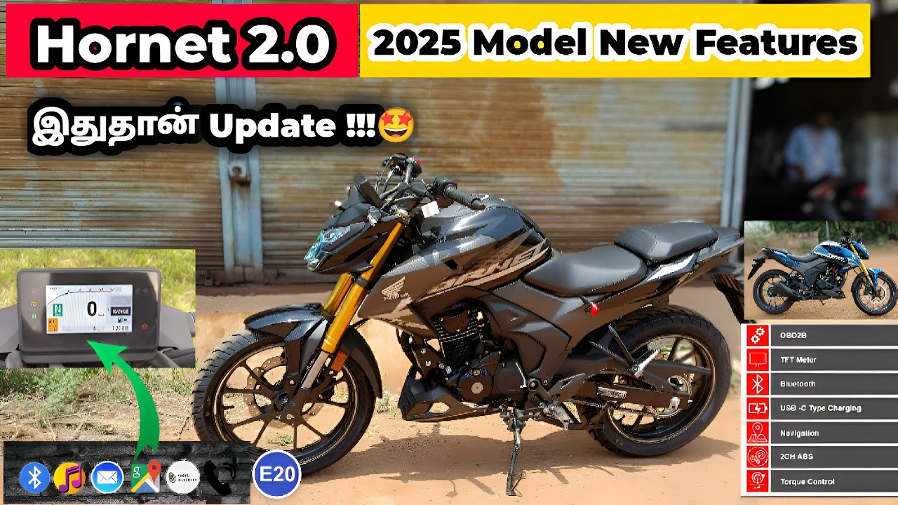 Hornet 2.0 2025 Model Awesome ✨ Updates and Features Review_Tamil_Auto_Log|இதுதான் Real Update!!👍