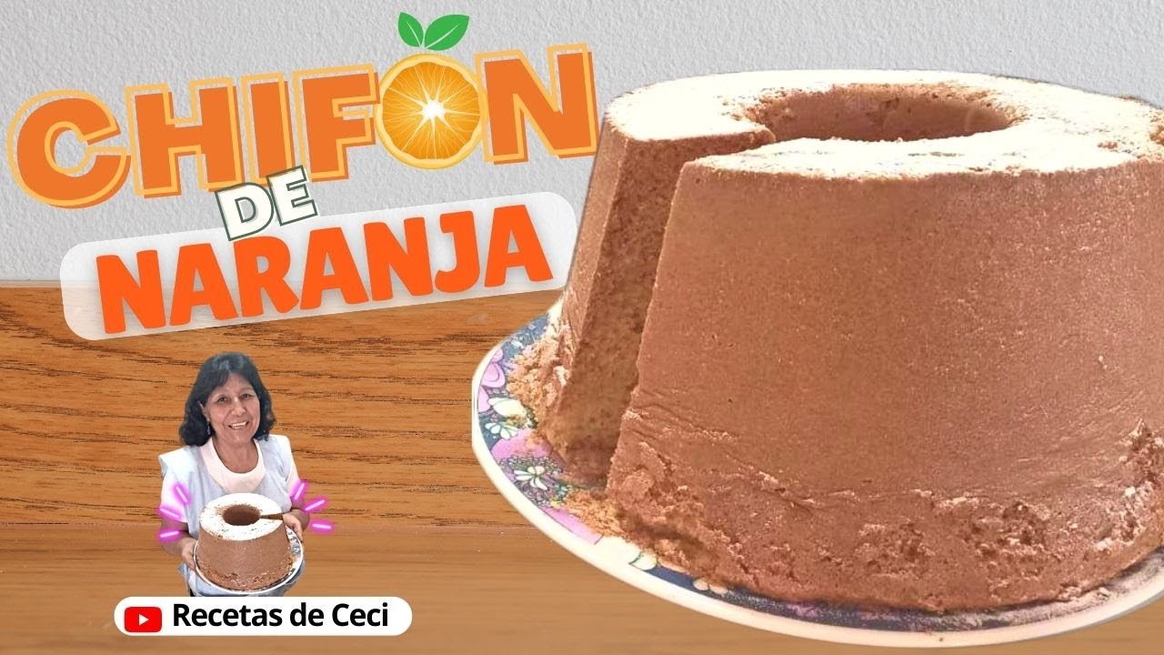 CHIFÓN DE NARANJA [PASO A PASO]