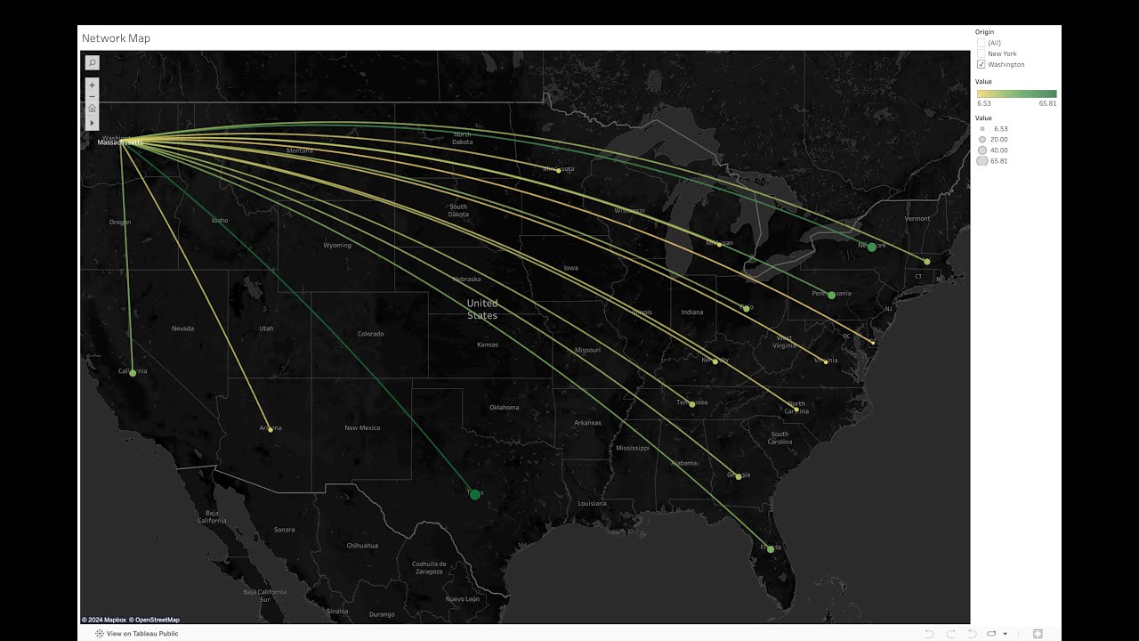 Creating a Network Map in Tableau: Step-by-Step Tutorial