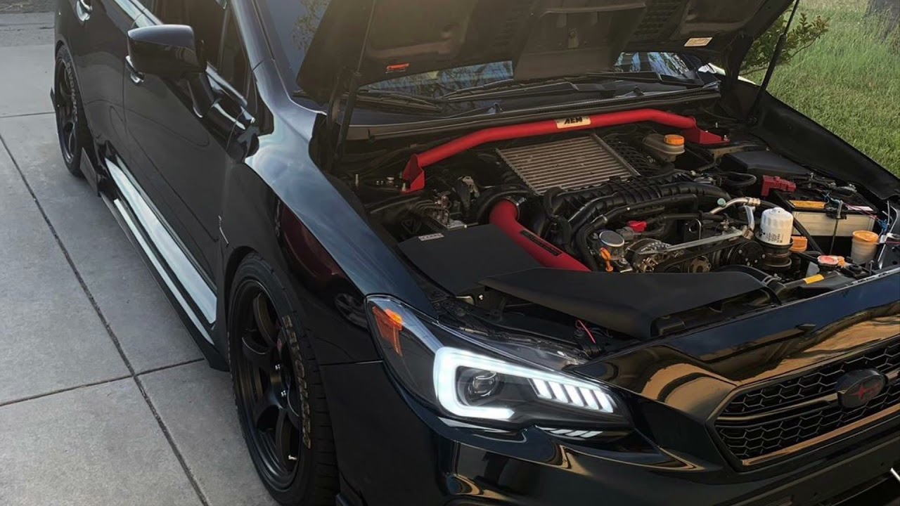 Subaru Wrx 2018 350 HP on Dyno! Cobb flex fuel