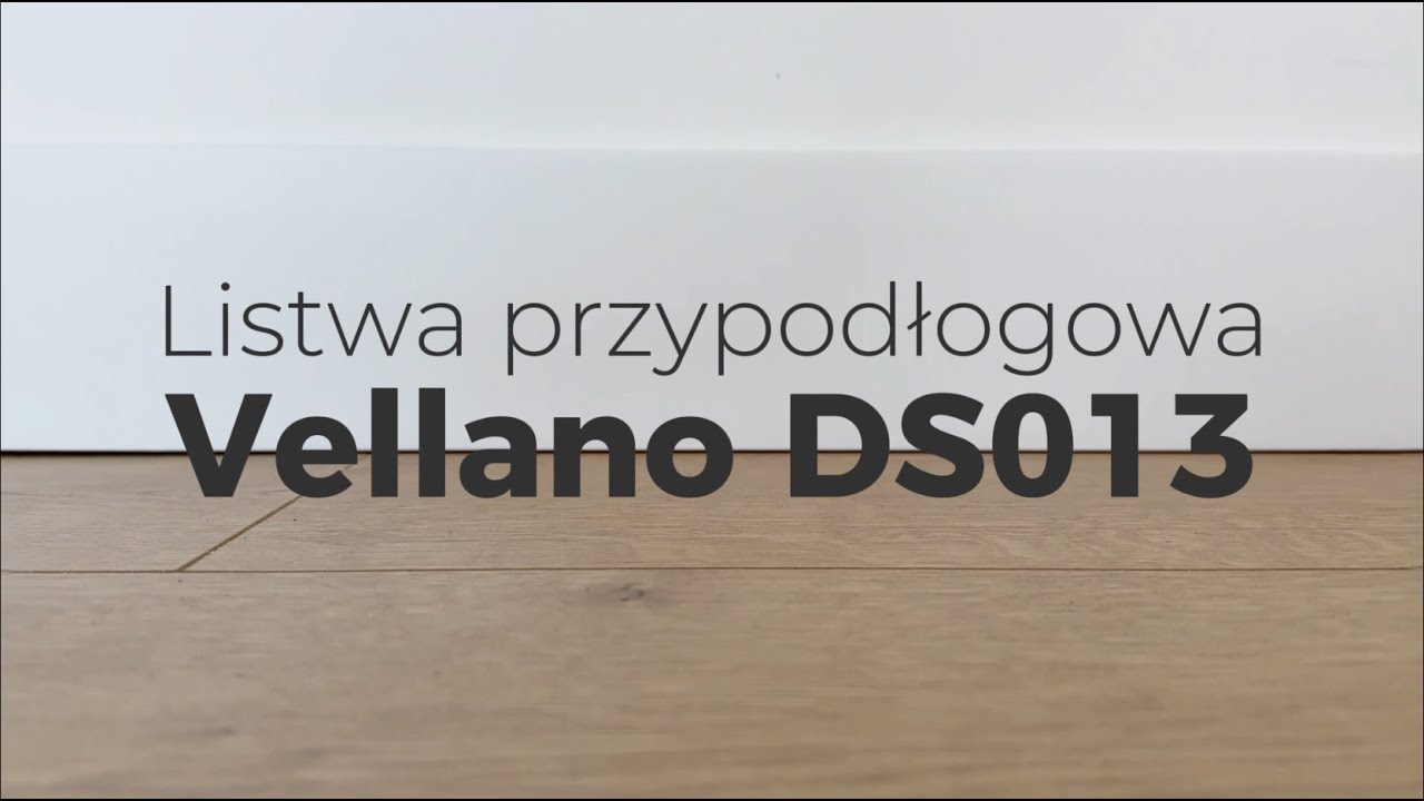 Listwa przypodłogowa Vellano DS013 Decor System #listwyprzypodłogowe #Vellano