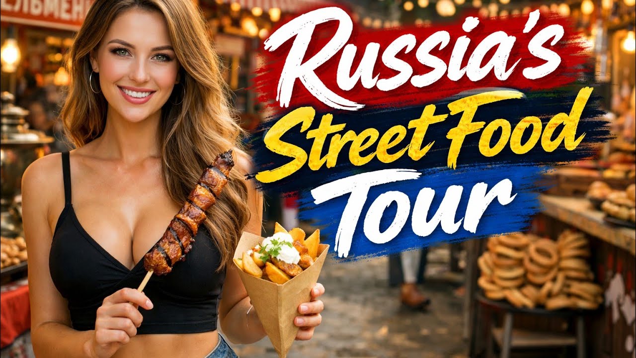 Exploring Russia's Street Food Delights!