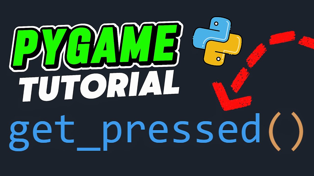 Move a Character with Arrow Keys - Lesson 4 | Pygame Tutorial for Beginners