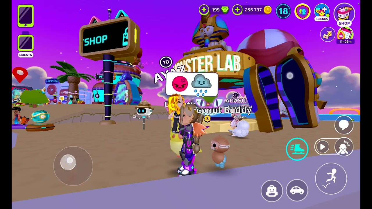 Playing new games in pkxd monster lab, fashion star