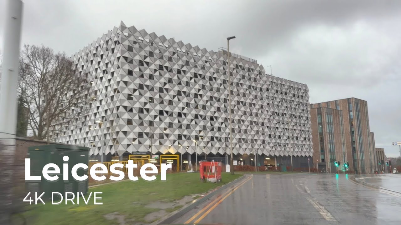 Leicester Drive | Suburbs to City & Back in the Rain | Real Roads UK