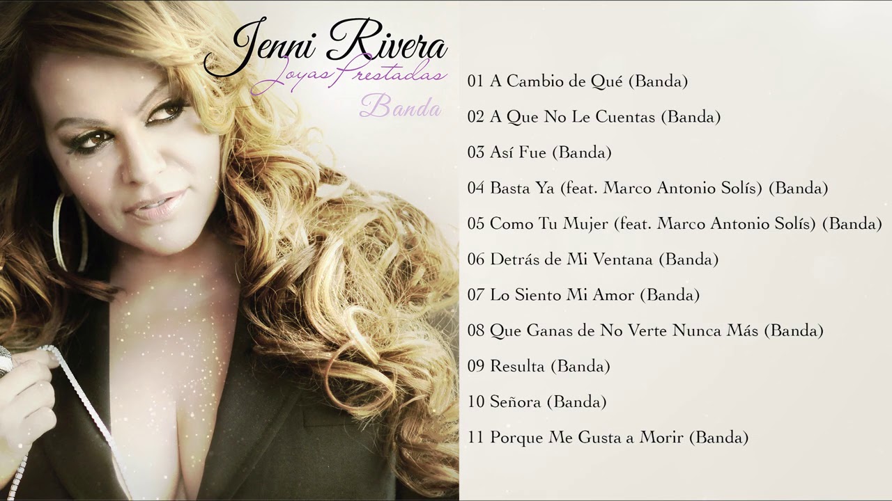 Jenni Rivera - Joyas Prestadas Banda (Álbum Completo)