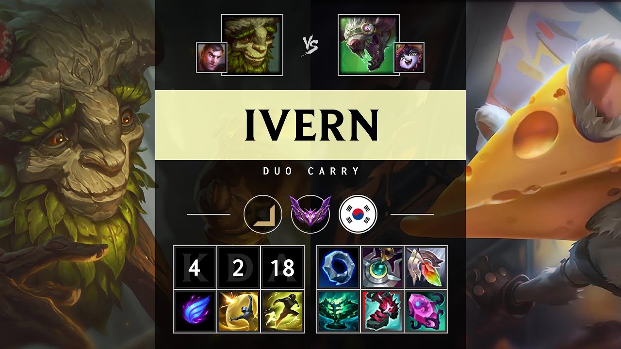 Ivern Carry vs Twitch - KR Master Patch 25.11