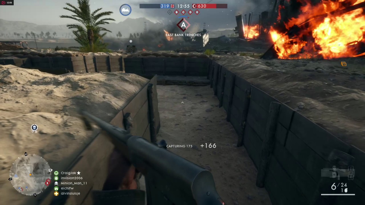 battlefield 1 Suez Conquest/ PC Ultra 1080p.
