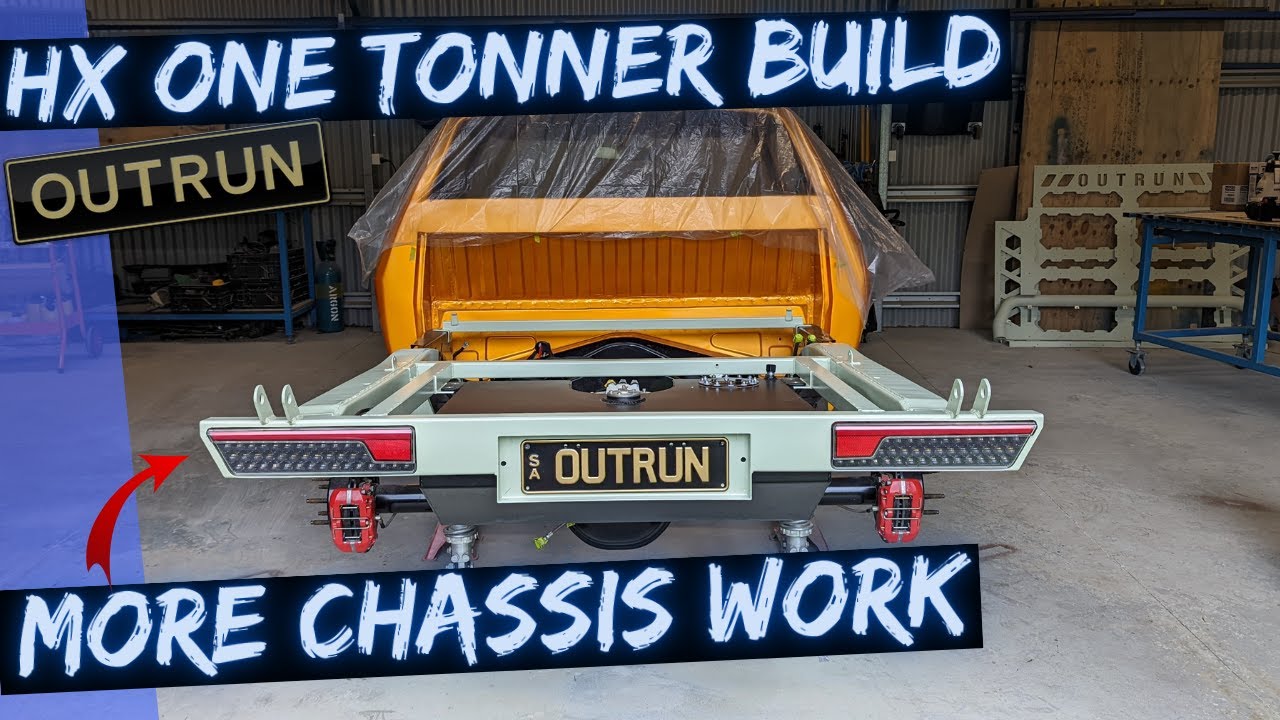 Installing Drop Tank (Again) \ More Chassis Rework - HX One Tonner Build