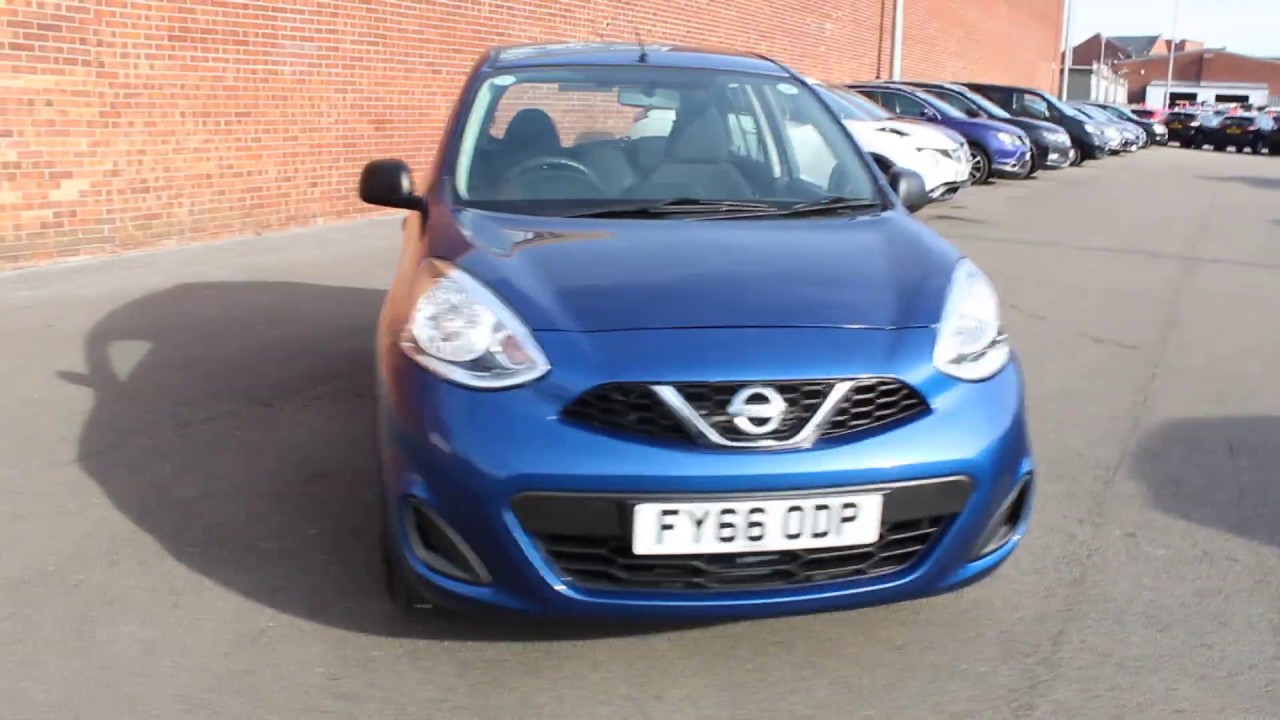 NISSAN|MICRA|BLUE - FY66ODP