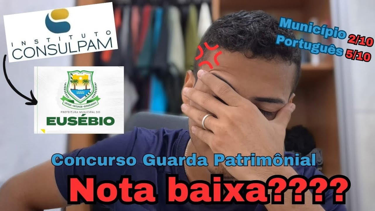 Guarda Patrimonial de Eusébio *A Consulpam pesou a mão? Minha opinião sobre a prova*