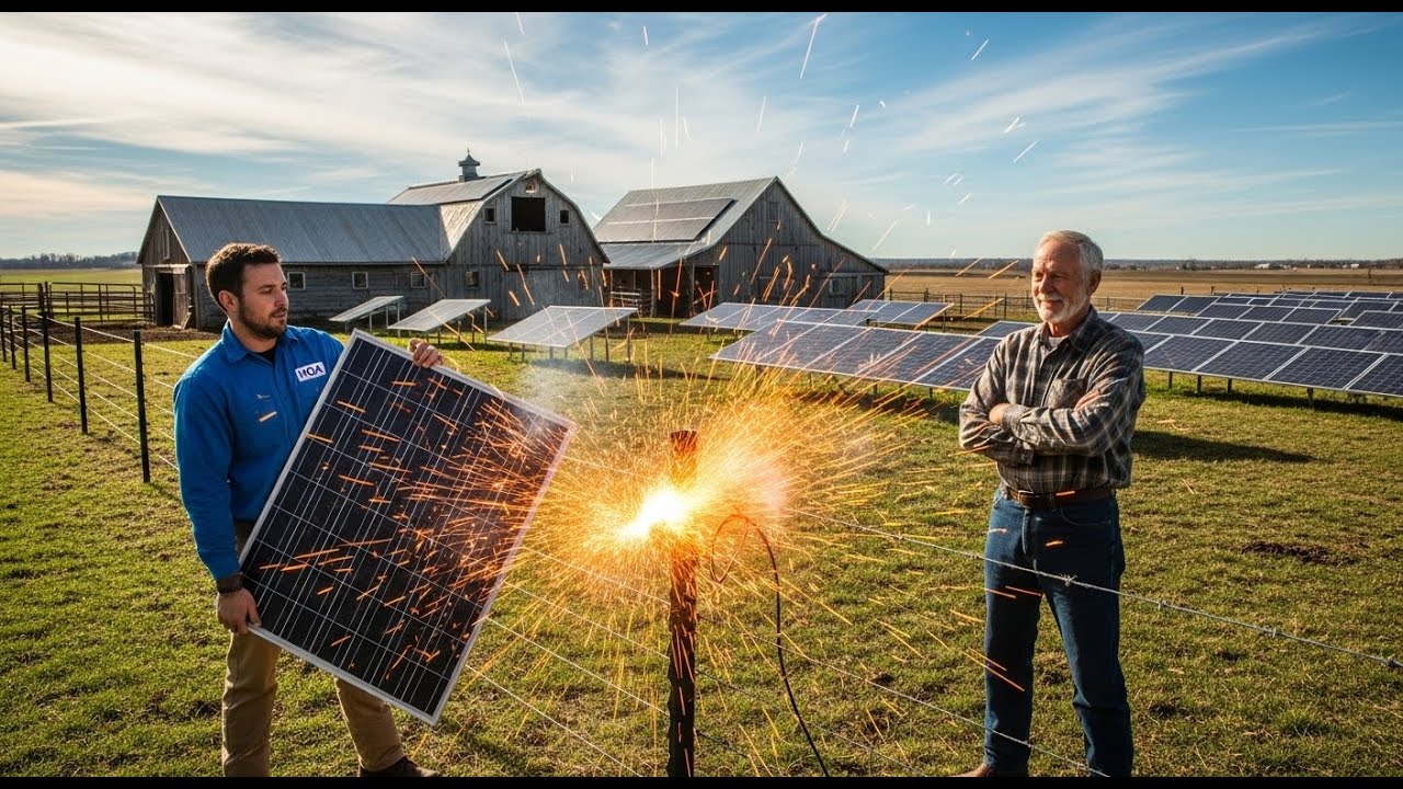 HOA President Tried to Steal Our Solar Panels — Grandpa Let the Fence Decide