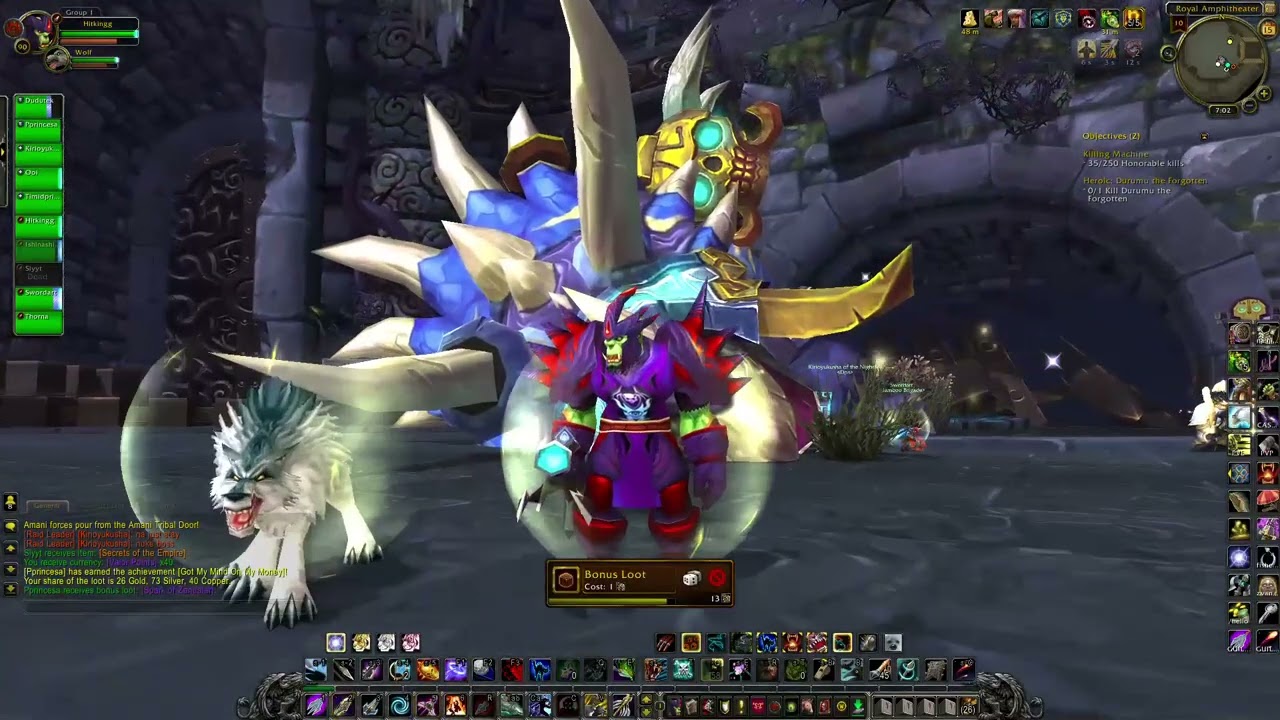 World of Warcraft Sheilun Throne Of Tunder 10nm kiris grup part 2