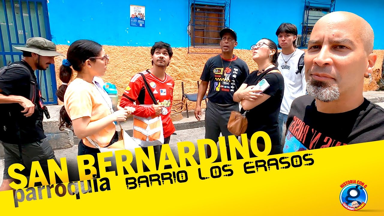 Recorriendo el barrio LOS ERASOS de la parroquia SAN BERNARDINO de Caracas