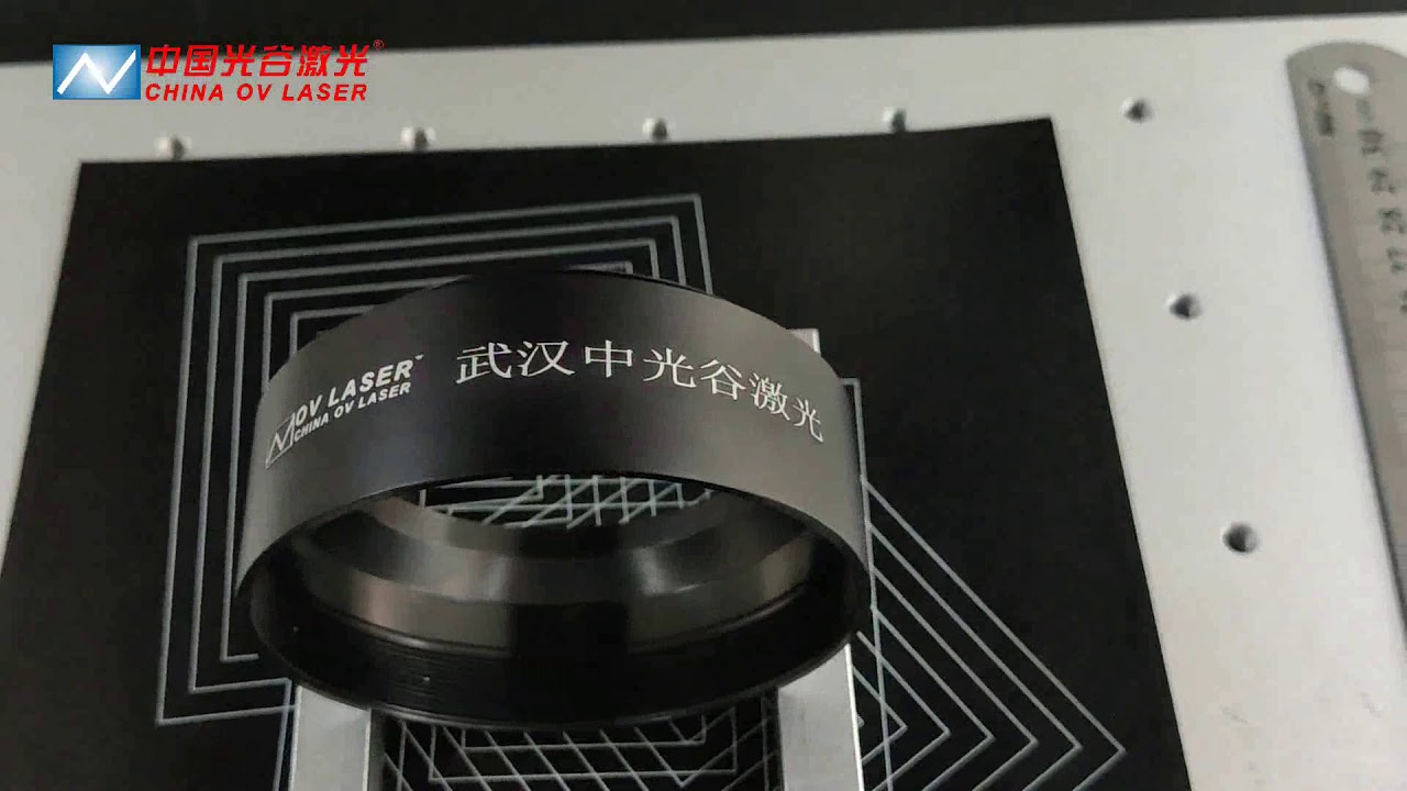 Fiber 3D laser marking metal curved surface 50W machine