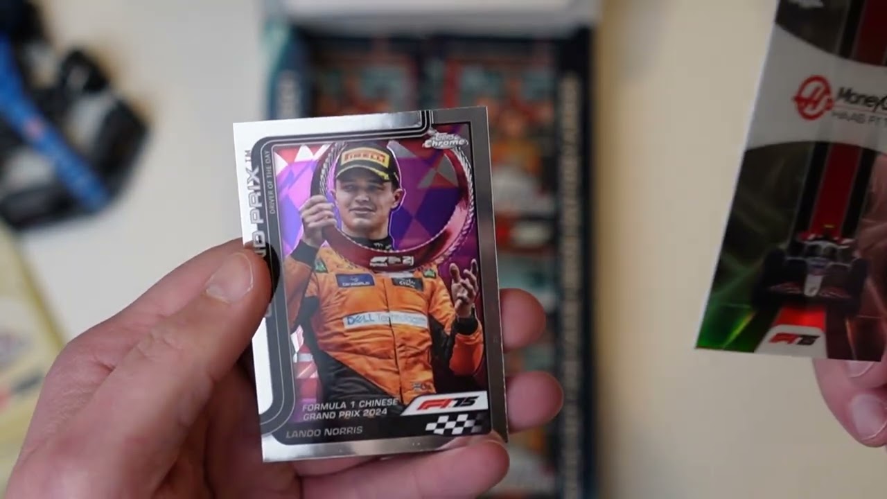 Topps Chrome F1 2025: 3rd Of Twelve Hobby Box Openings