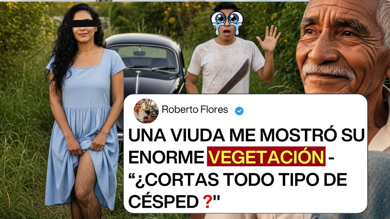 HISTORIA REAL: A los 18, fui el jardinero de una VIUDA culona - Cuando vi su Vegetación casi me CAYO