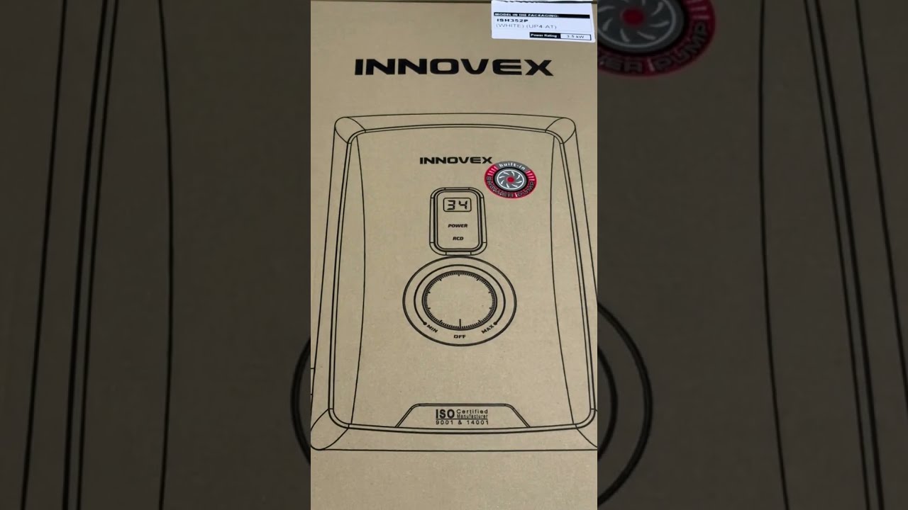 INNOVEX water heater installation. Damro srilanka