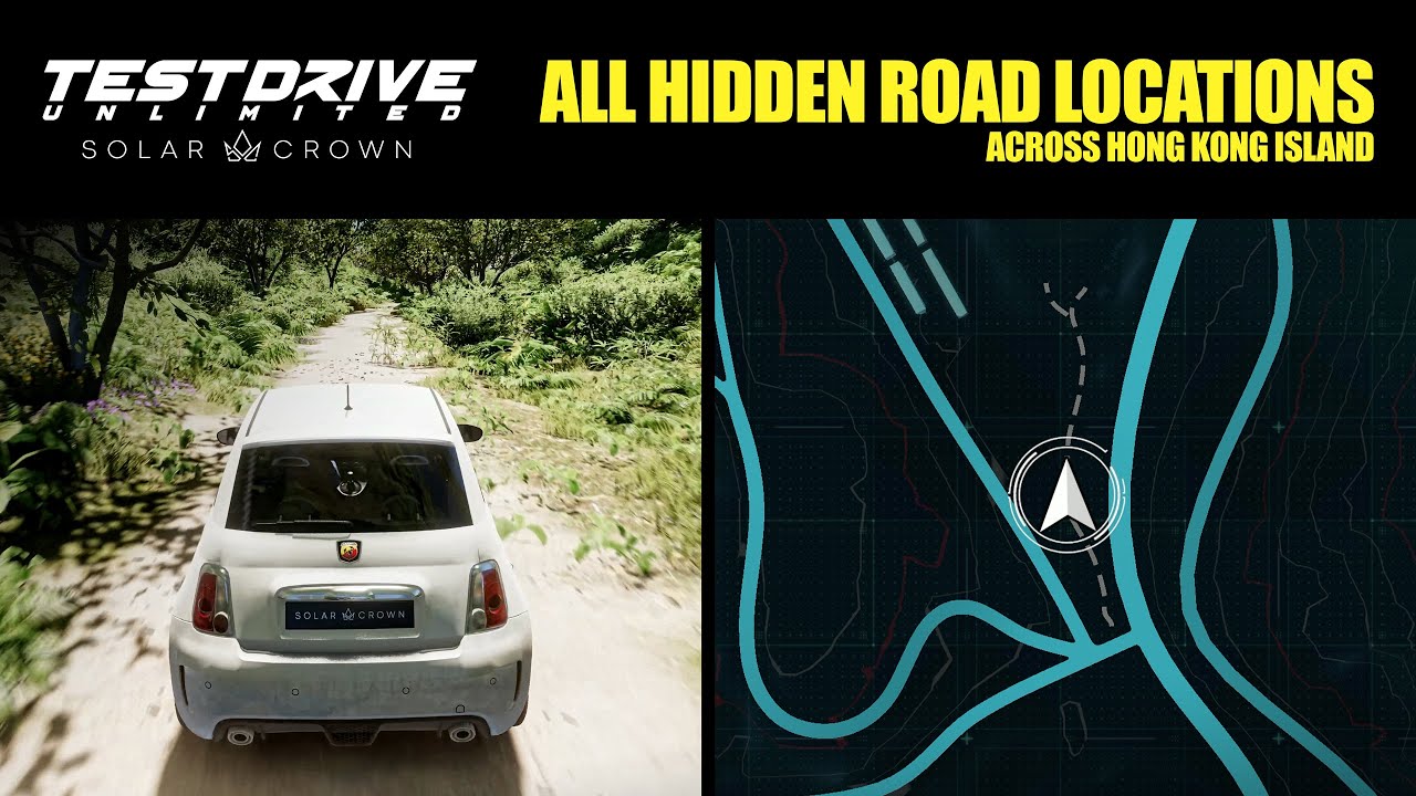 All Hidden Road Locations Across Hong Kong Island - Test Drive Unlimited Solar Crown